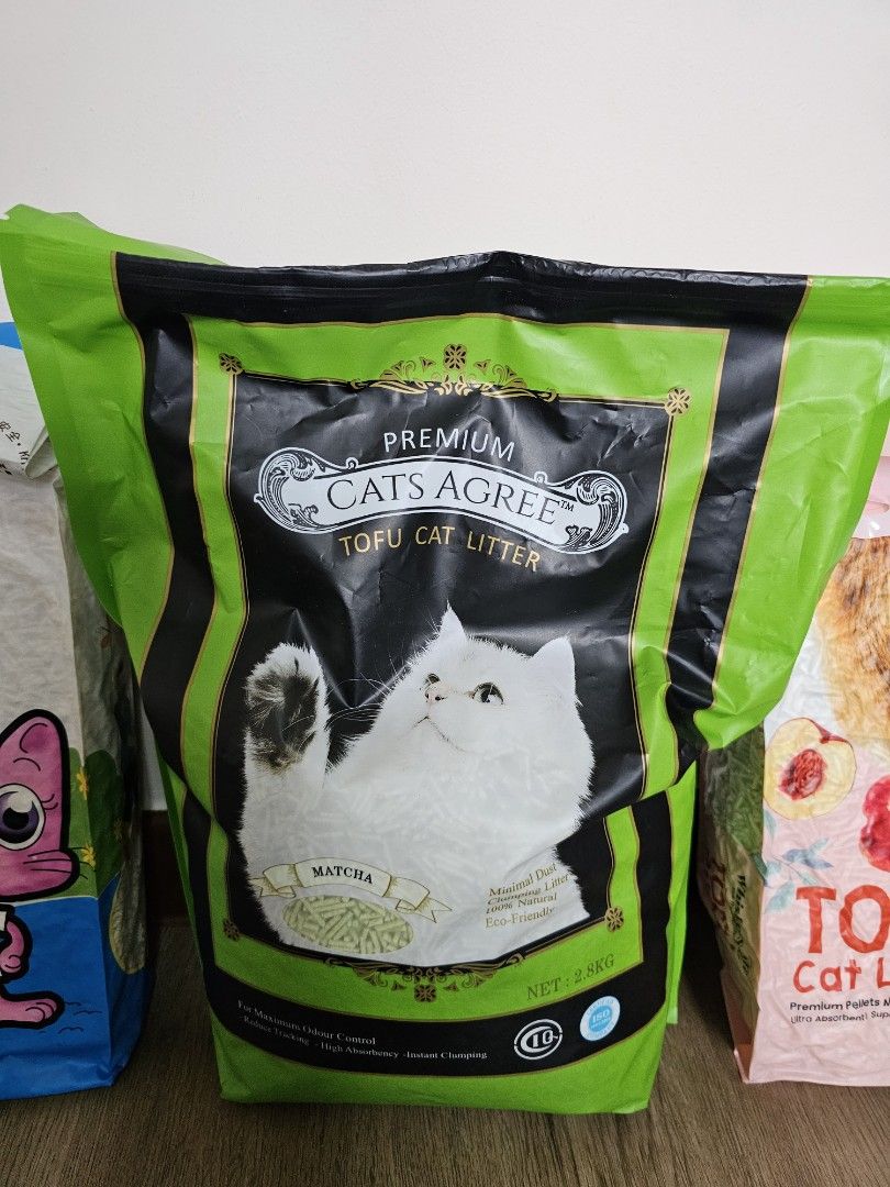 Tofu and green pea cat litter, Pet Supplies, Homes & Other Pet