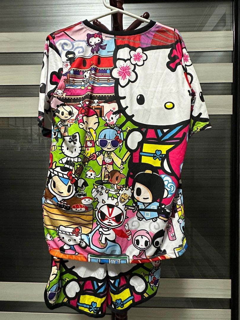 Tokidoki X Hello Kitty Dri-fit Set, Women's Fashion, Dresses & Sets ...