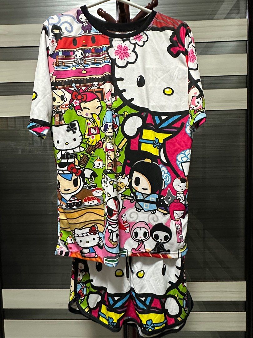 Tokidoki X Hello Kitty Dri-fit Set, Women's Fashion, Dresses & Sets ...