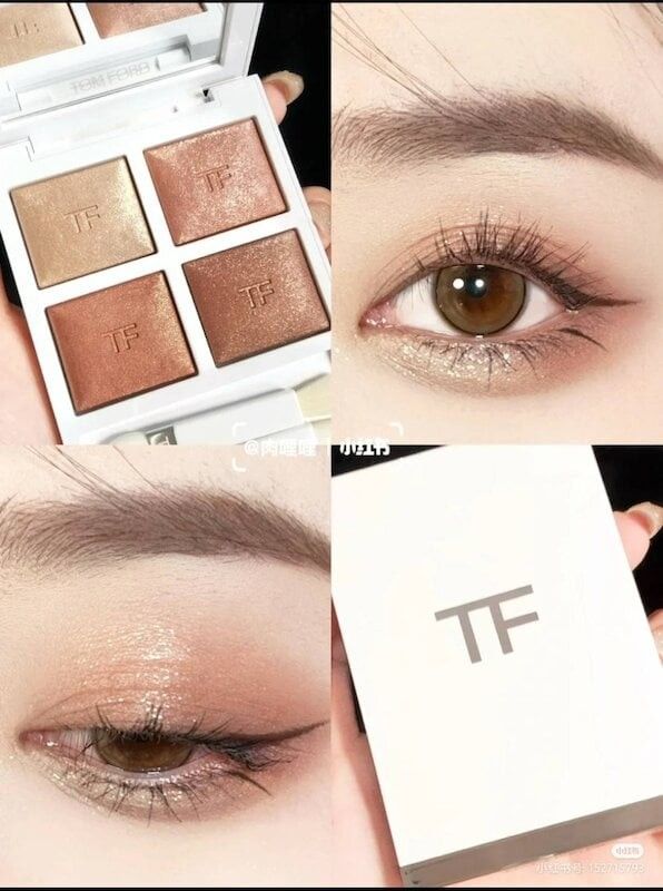 TOM FORD 限定カラー01 APRES SKI Tom Ford Beauty Apres Ski Eye Color Quad Review & Swatches