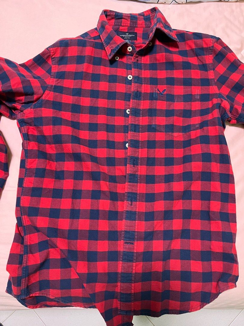 Tommy Hilfiger American eagle Men s Fashion Tops Sets Shirts on Carousell