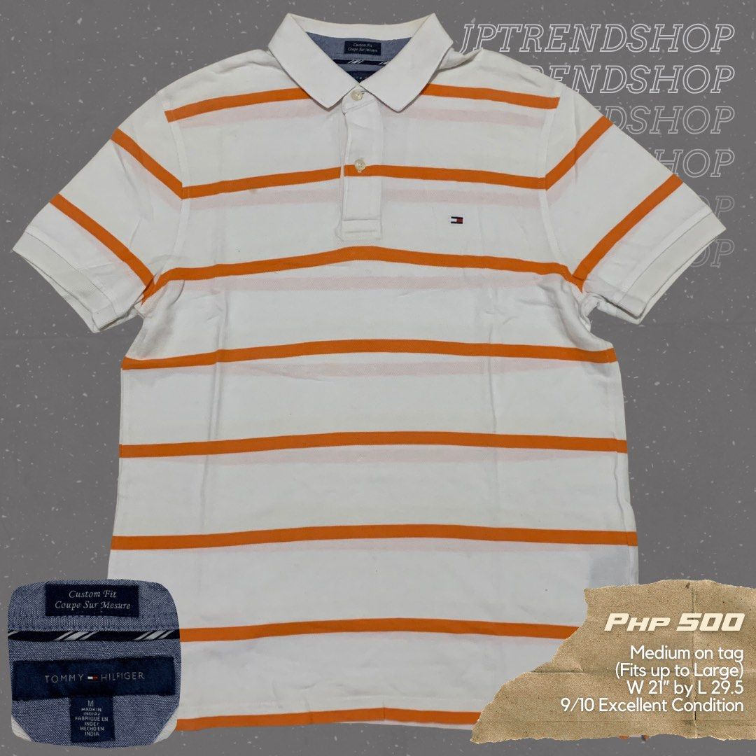Tommy hilfiger custom fit coupe sur mesure polo on sale