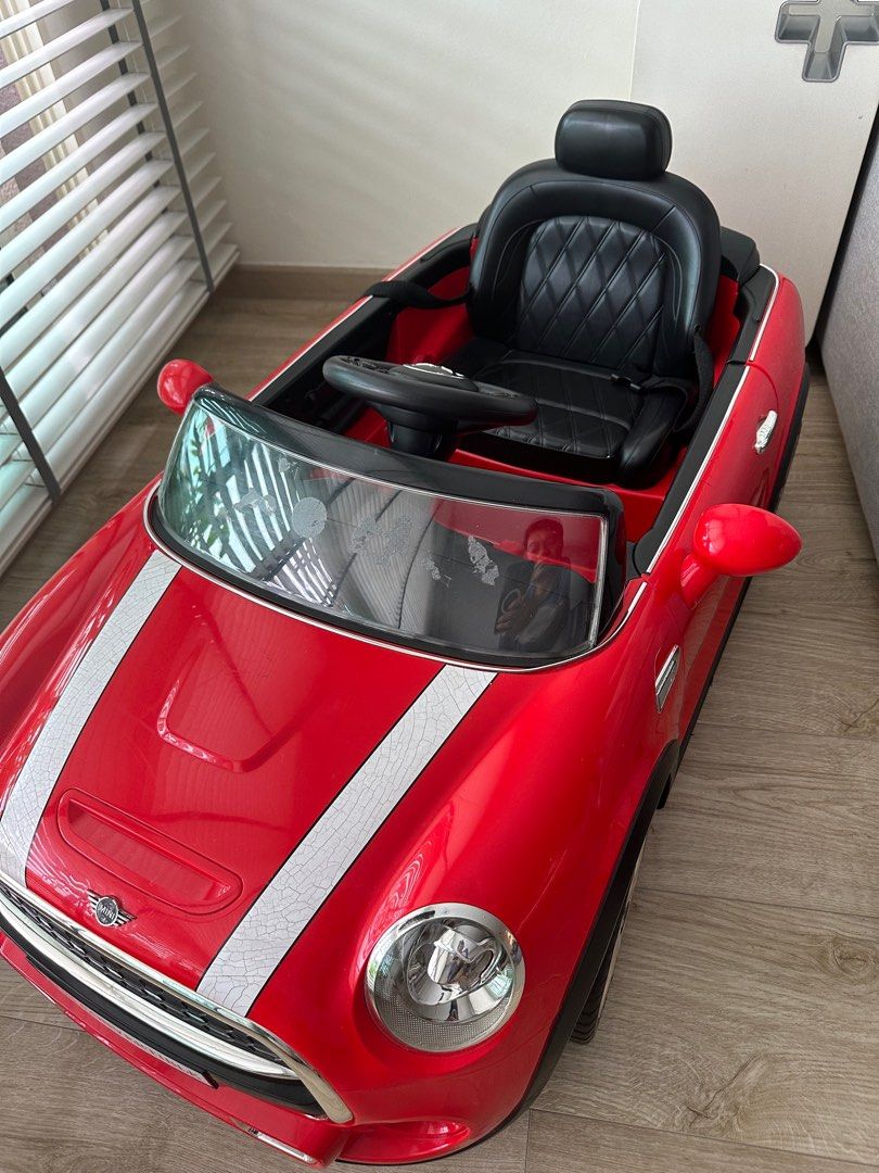 Smyths mini cooper ride on outlet
