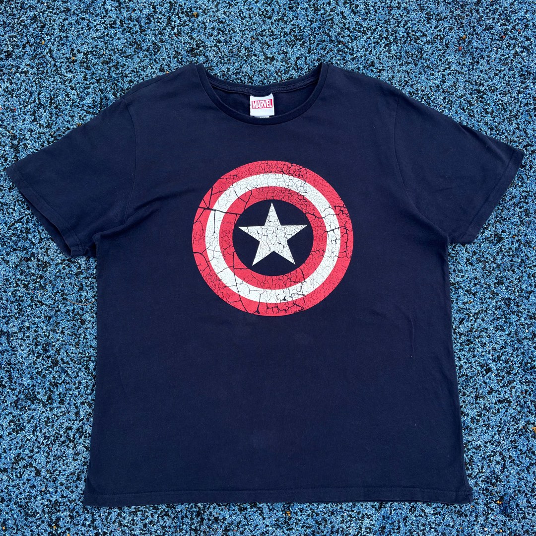 Captain america new arrivals t shirt tesco