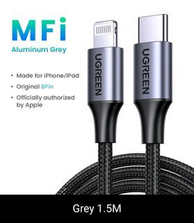 LILLHULT USB-C to USB-C - dark grey 1.5 m (4 ' 11 )