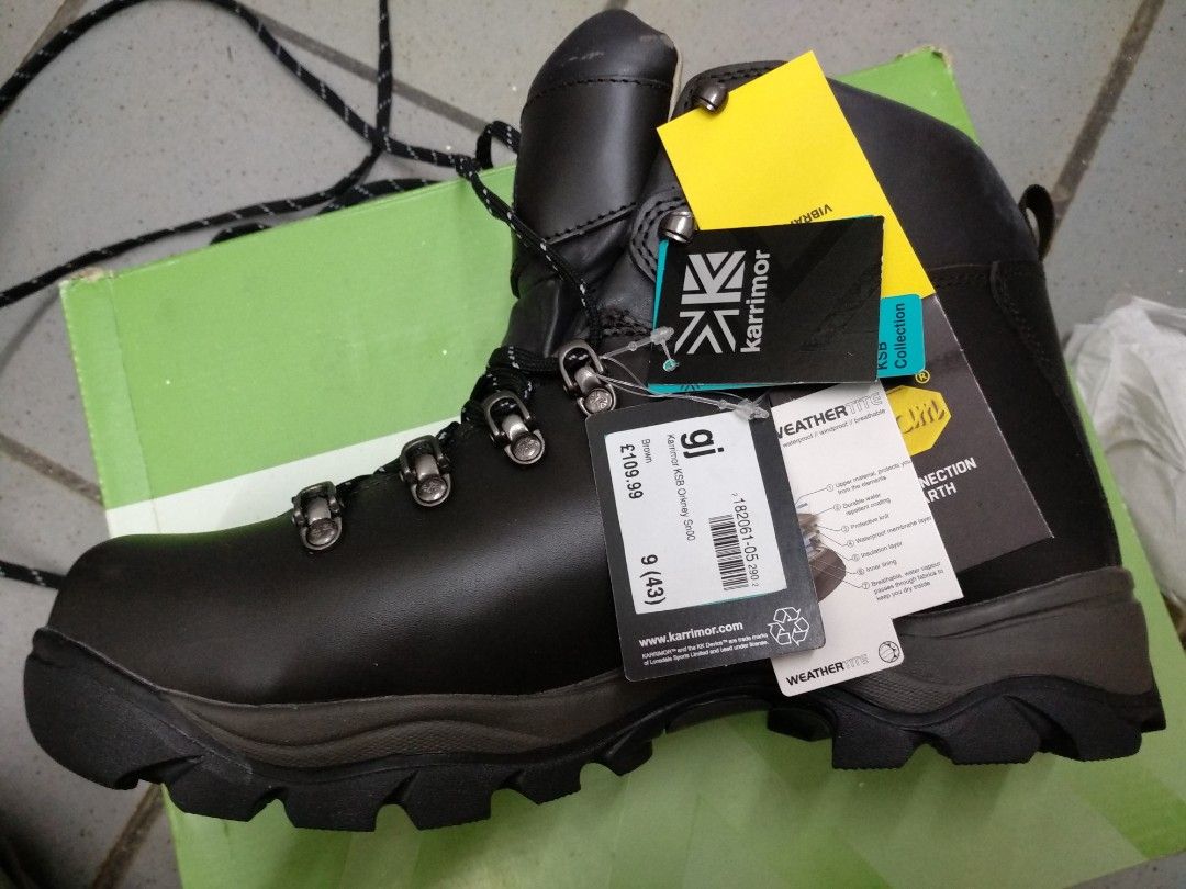 UK Karrimor Hiking Shoes UK9 Carousell