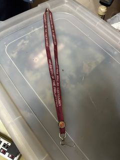 University of the Philippines UP Maroon Lanyard  ID Lace