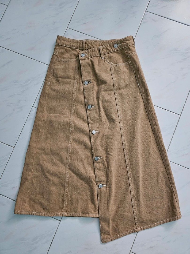 Button down skirt urban new arrivals