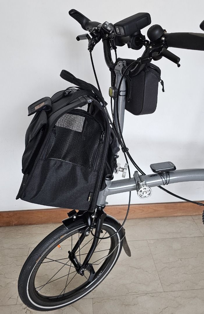 Brompton Pet Carrier VANFactory s SoPoong Black
