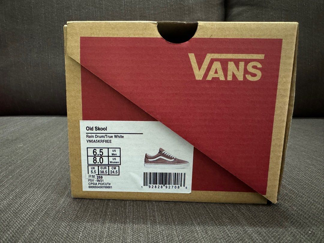 Vans Old Skool Sneakers UnisexUSSize Rain Drum True White