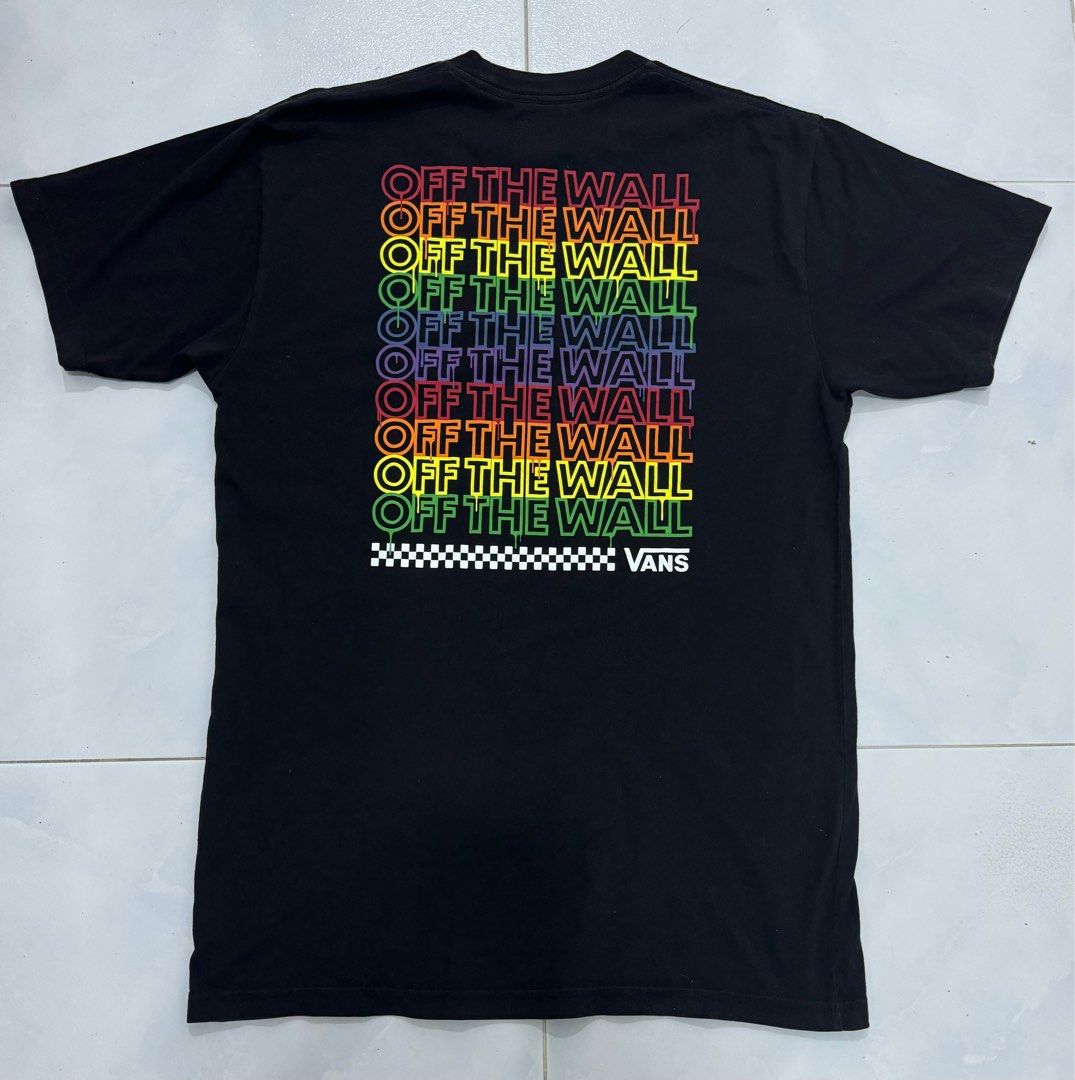 Vans Rainbow Repeat T shirt Size M