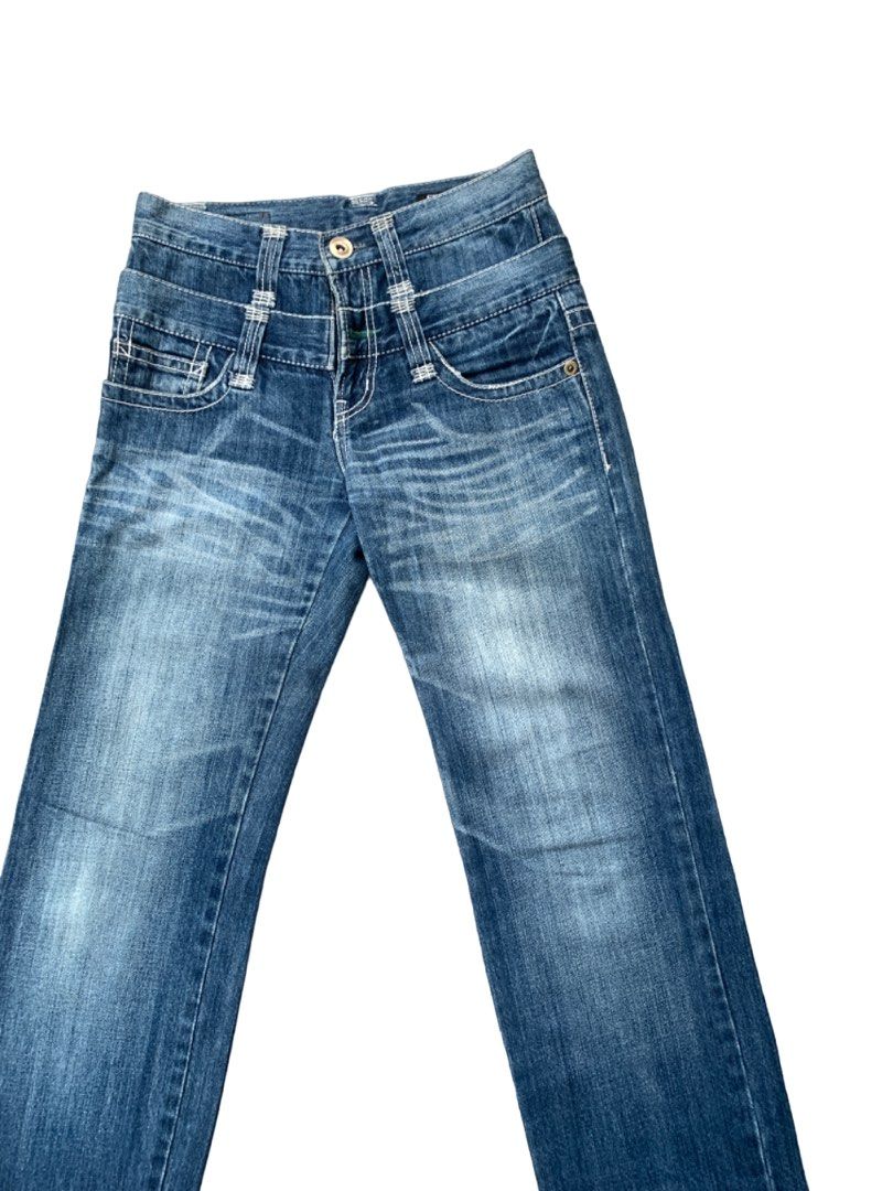 Old School Jeans Trousers 90s Vintage Stussy Heavy Soft Rare Retro