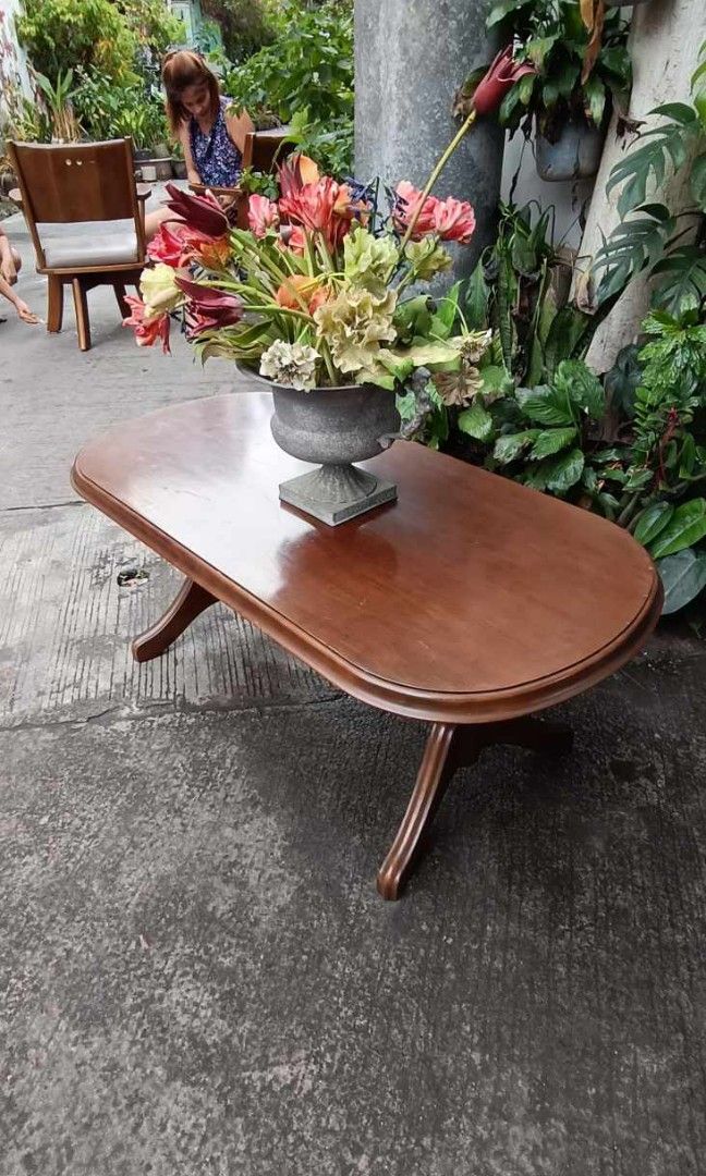Plywood top center table