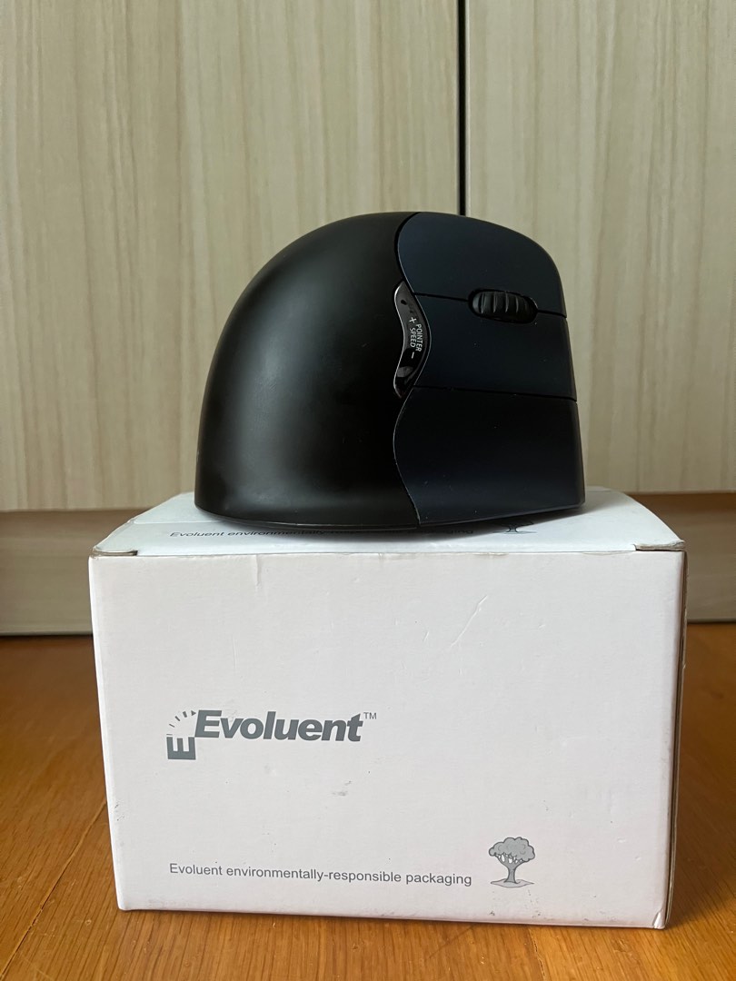 Evoluent Vertical Mouse 4 Wireless (model VM4RW), Computers & Tech ...