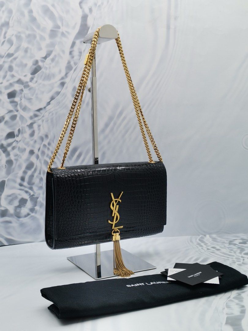 Ysl gold chain bag cheap