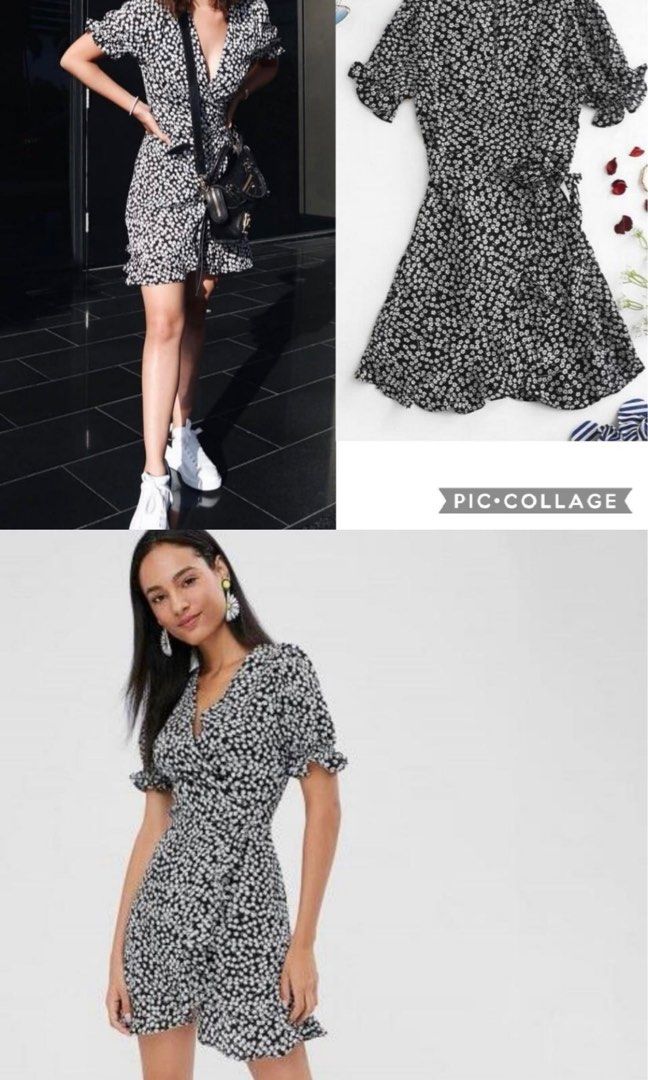 Wrap dress zaful sale