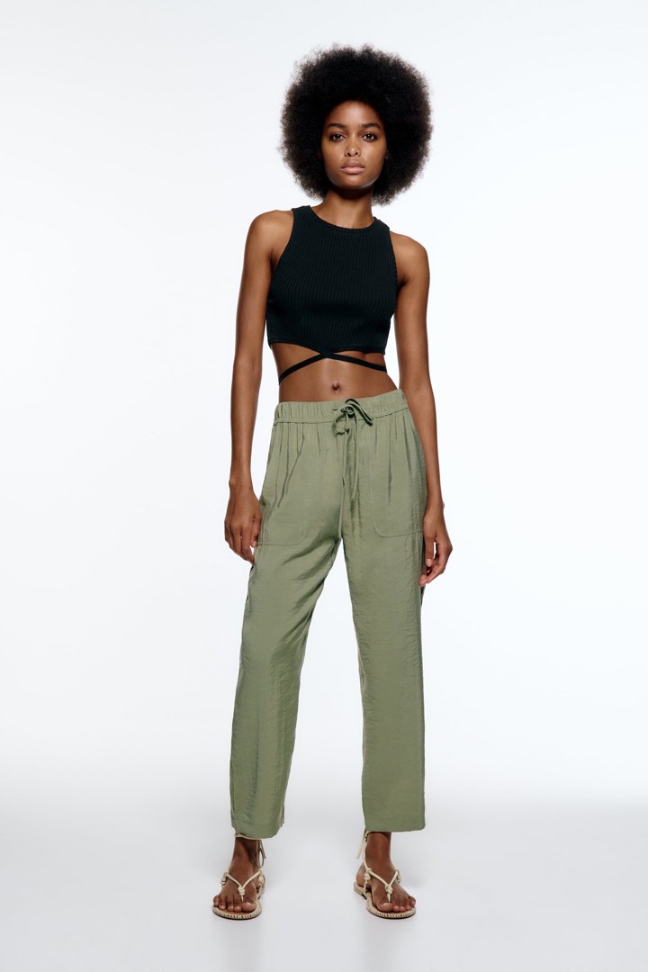 Zara flowy clearance pants
