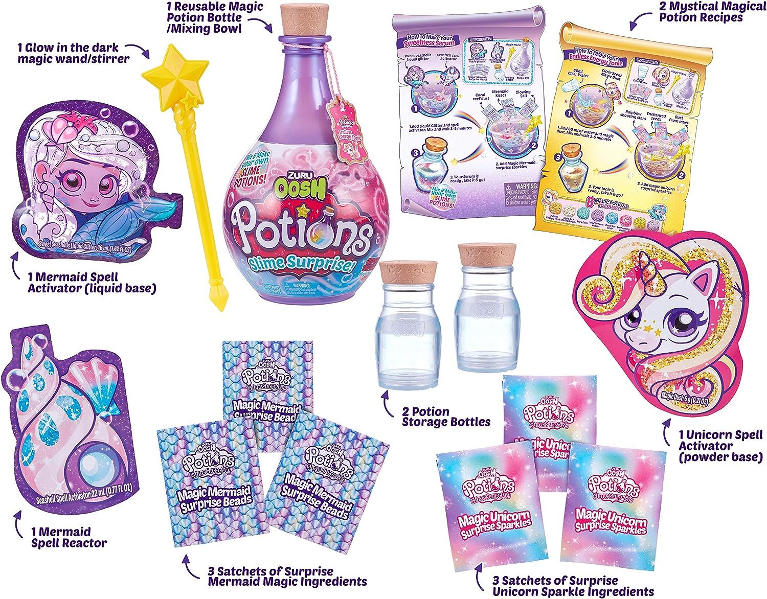 ZURU Oosh Potions Slime Surprise Purple by DIY Slime Kit with