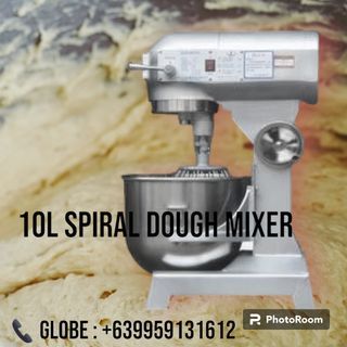 10L Spiral Dough Mixer