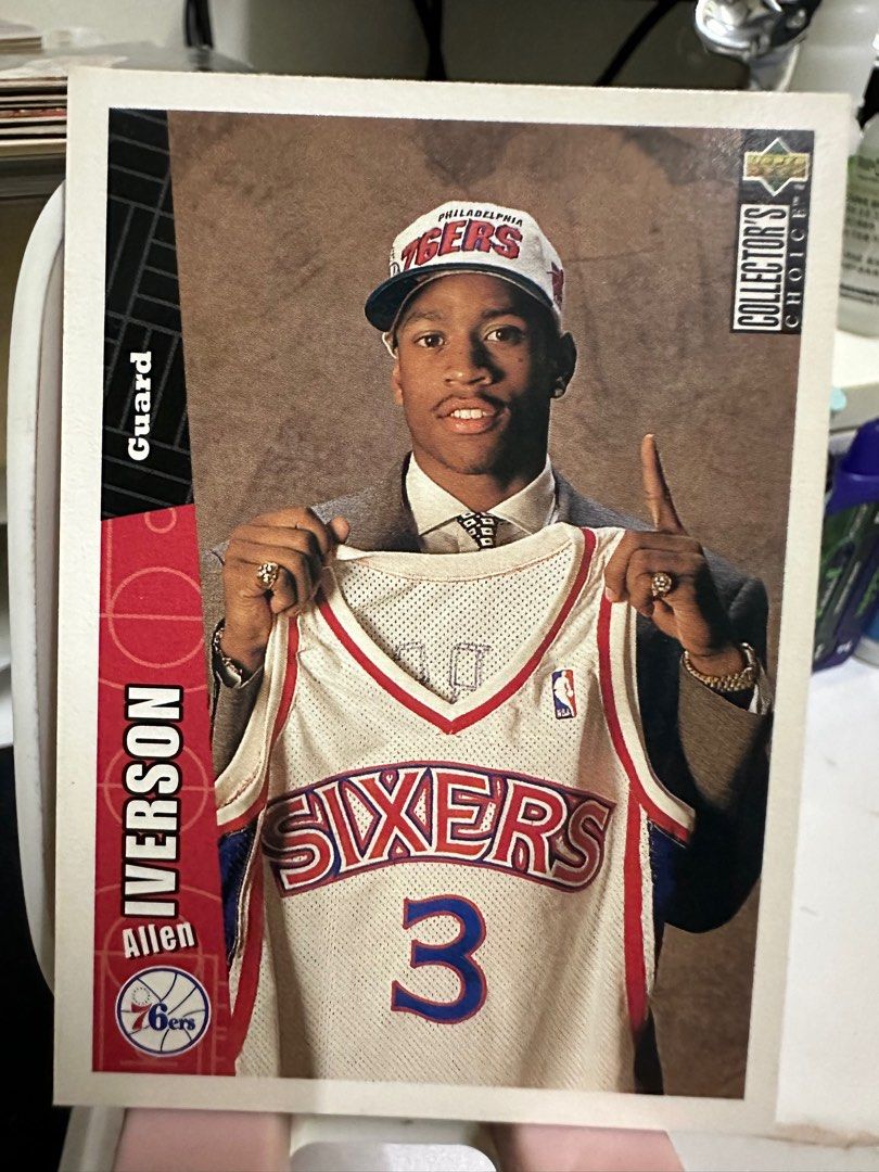 1996 97 Upper Deck Collectors Choice Allen Iverson Rookie Card