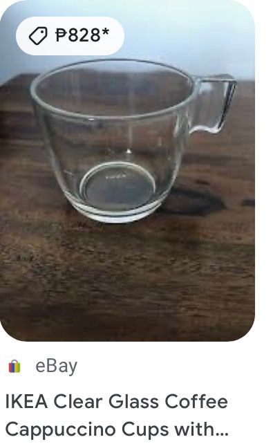 STELNA Mug, clear glass, 8 oz - IKEA