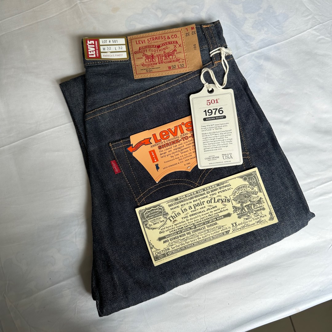 Levis 501 best sale vintage 1976