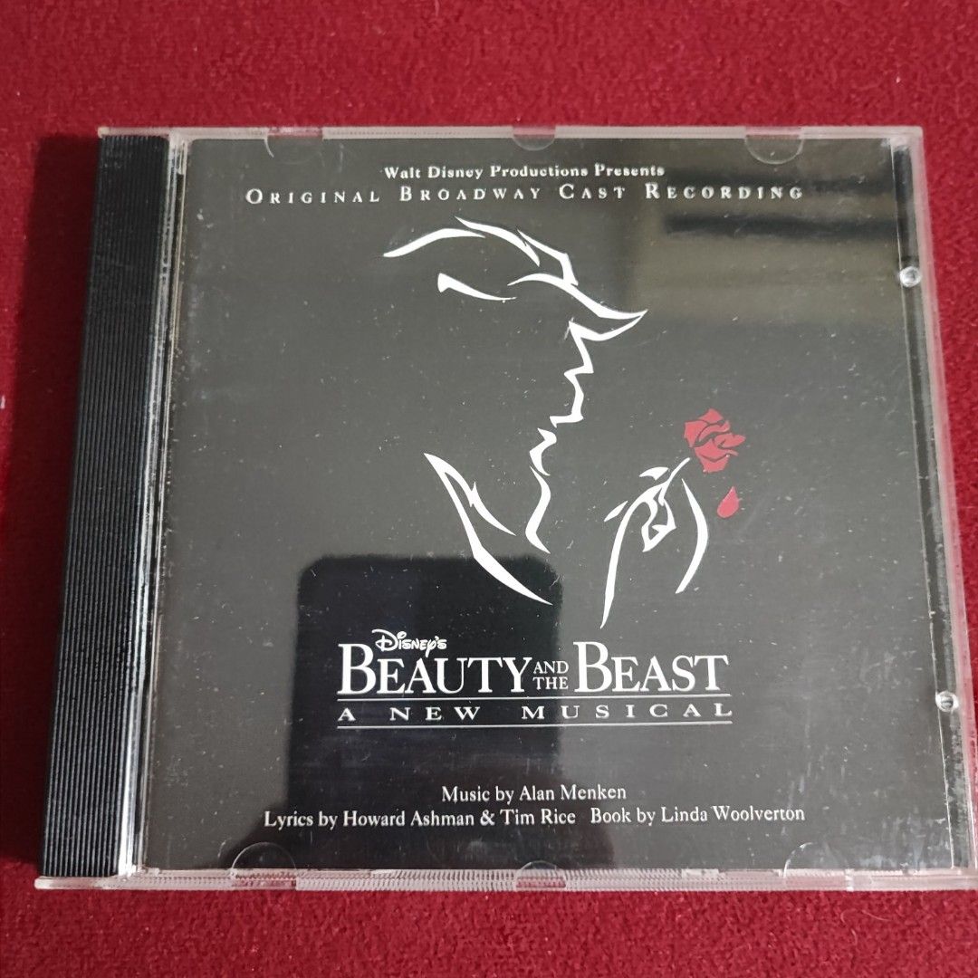 90%new 早期美版Beauty and the Beast Disney Broadway Musical CD