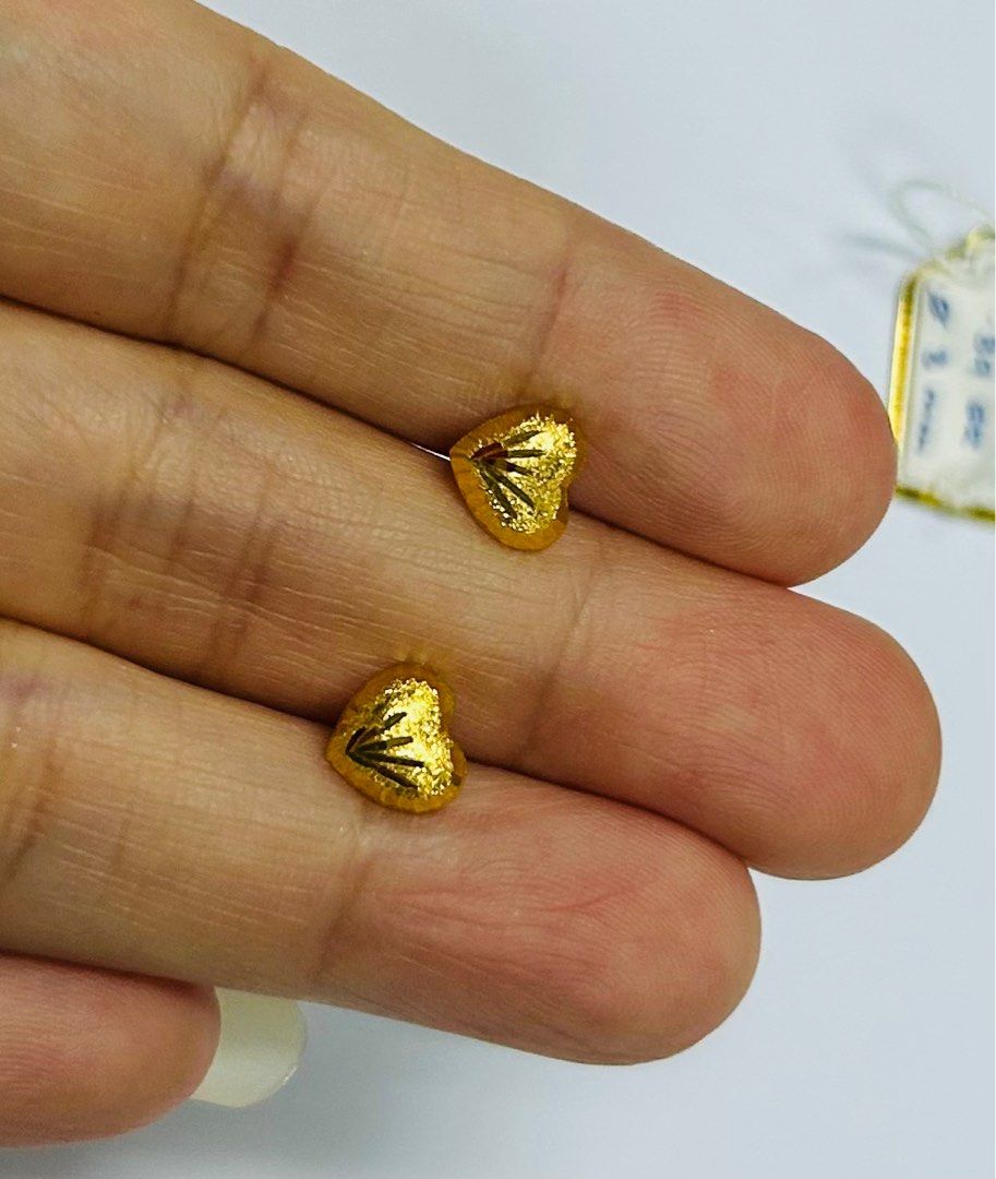 Gold earrings for deals girls with price