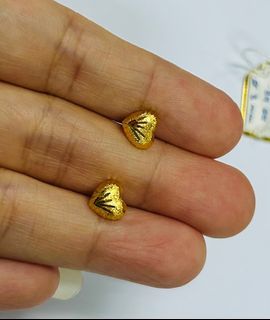 916 Gold Earrings