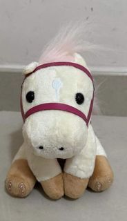 (全新) 香港賽馬會 馬仔 公仔  (Brand New) HKJC Horse Toy Go Racing Ladies.  Hong Kong Jockey Club.