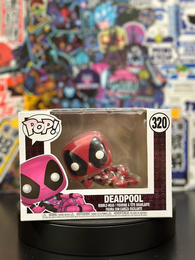 Funko Pop Deadpool Diamond Collection 320 Hot Topic Exclusive Marvel Figure  New