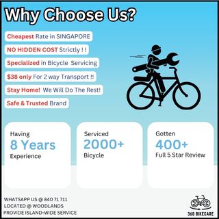 Bicycle service cost hotsell