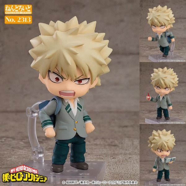 ねんどろいど僕のヒーローアカデミア爆豪勝己緑谷出久雄英制服ヒロアカ