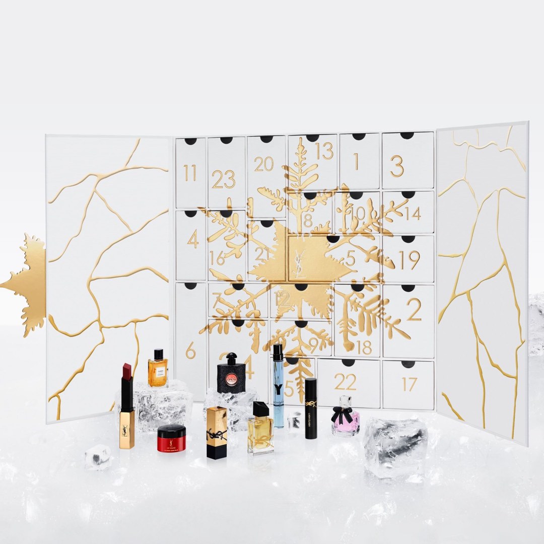 預購 YSL 2023年限量聖誕倒數日曆禮盒 YSL Christmas Advent Calendar, 美容＆化妝品, 健康及美容