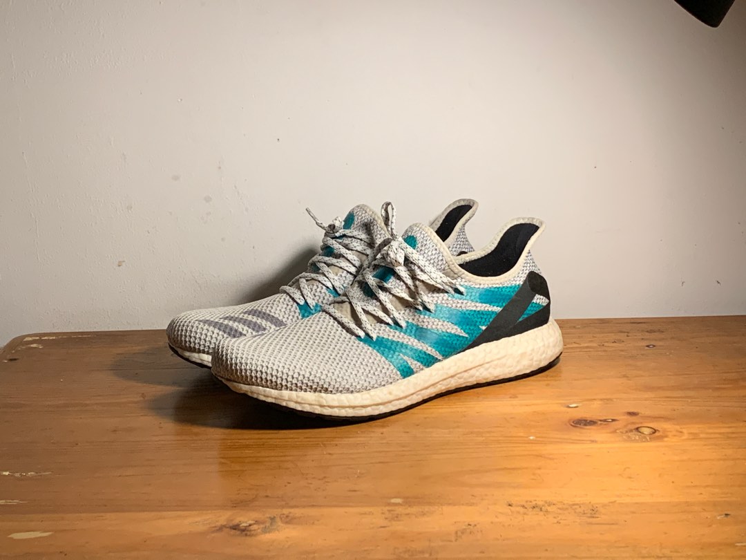 ADIDAS SPEEDFACTORY AM4LDN London Grey Blue 45 G25950