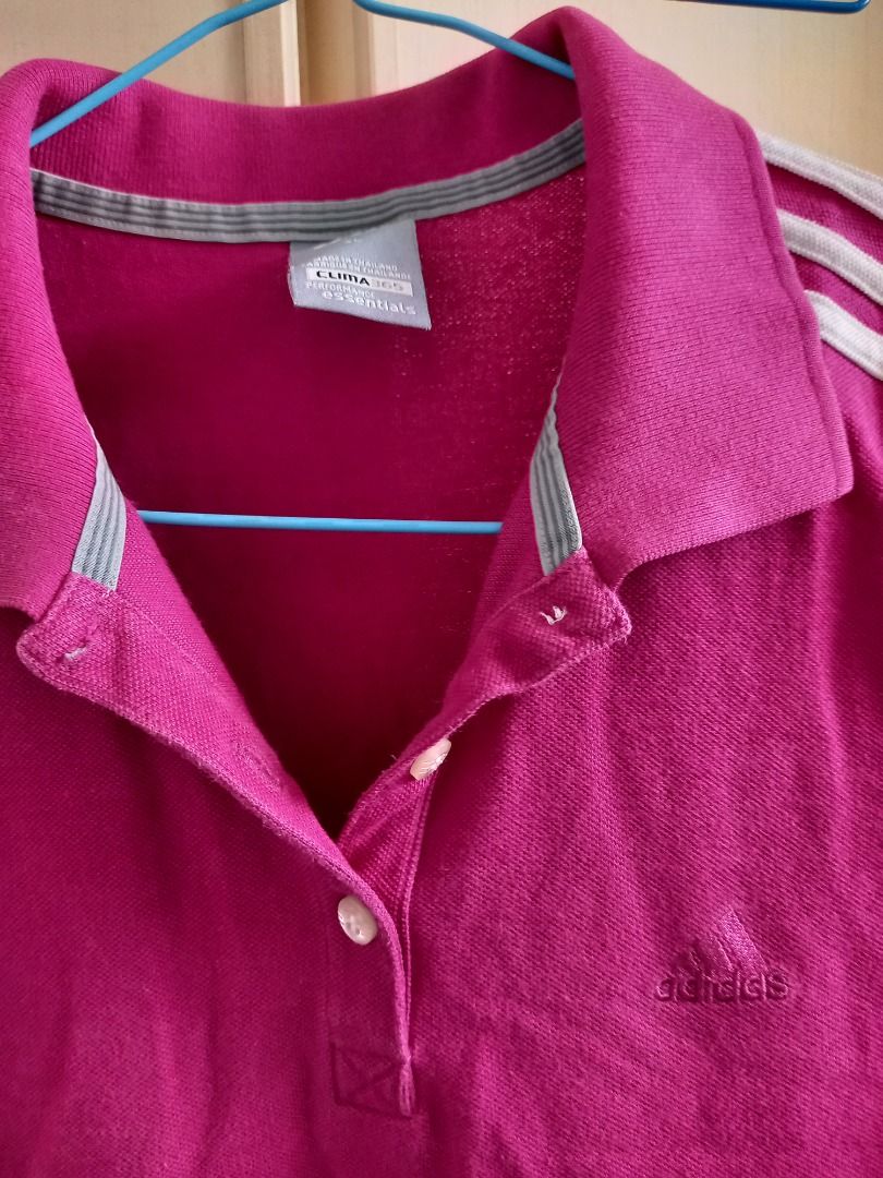Adidas Climalite Women s Polo T Shirt Women s Fashion Tops Shirts on Carousell