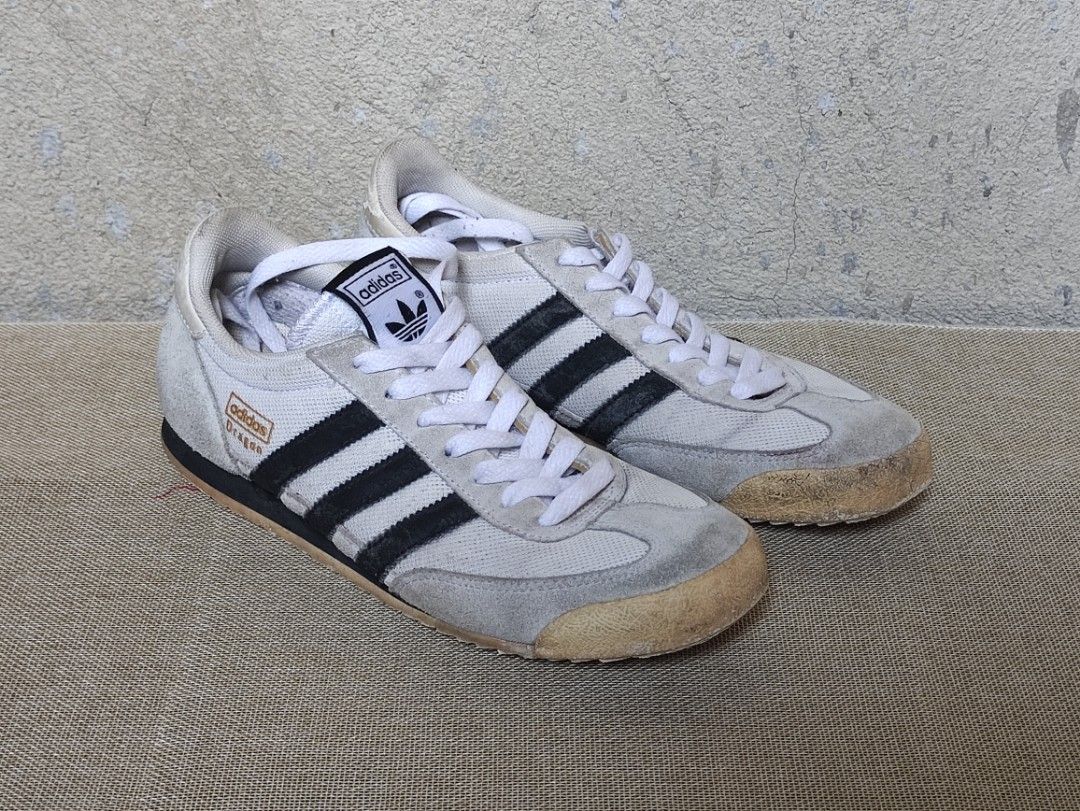 Adidas dragon hotsell trainers grey