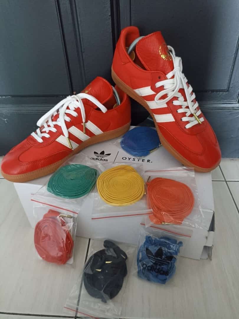 Adidas Samba Oyster Red uk8 limited Men s Fashion Footwear