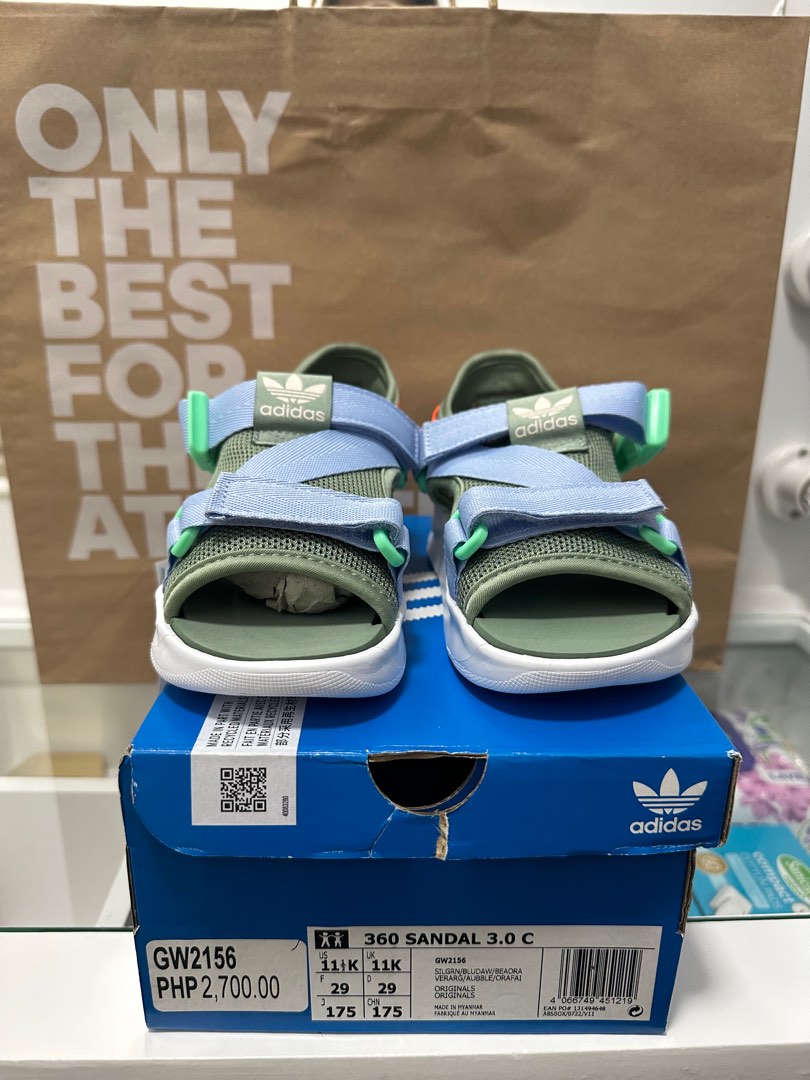 Adidas sandals, Babies & Kids, Babies & Kids Fashion on Carousell