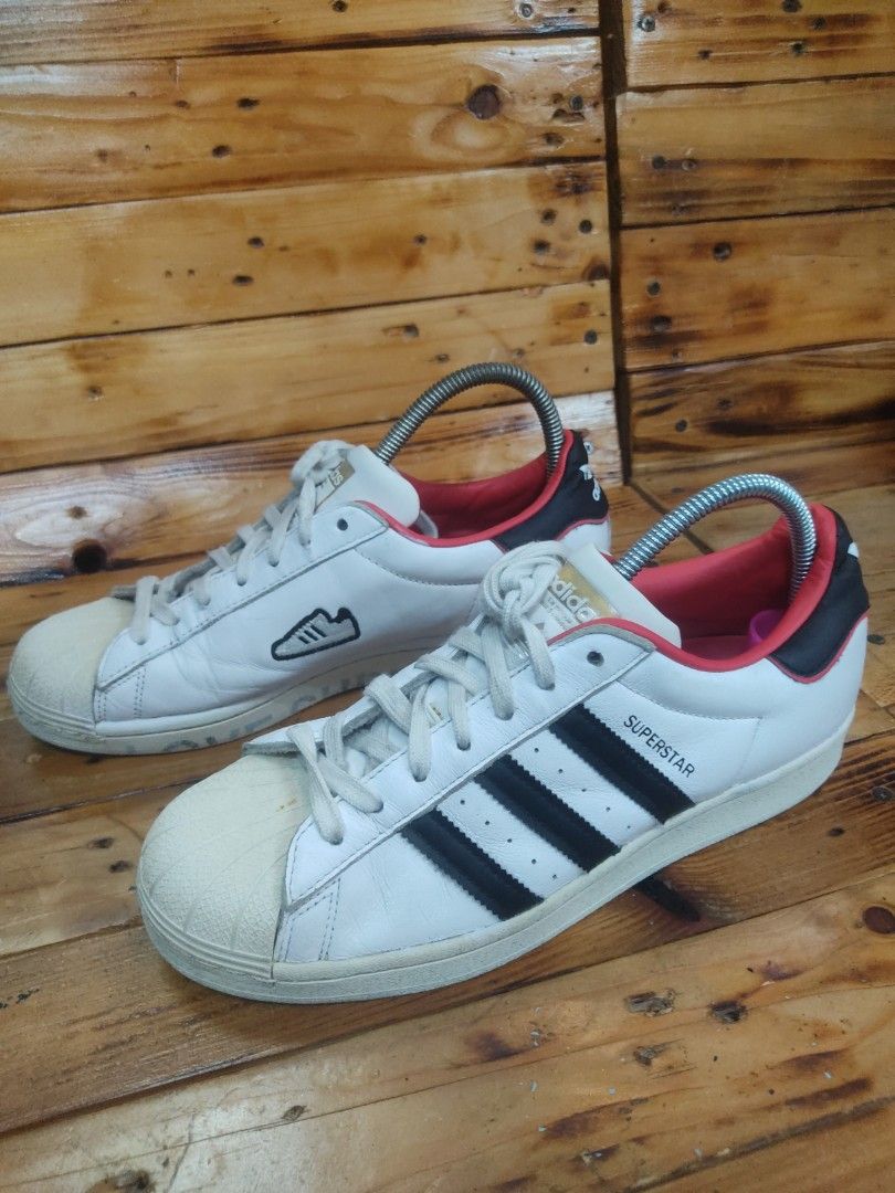 Adidas superstar red 7.5 discount
