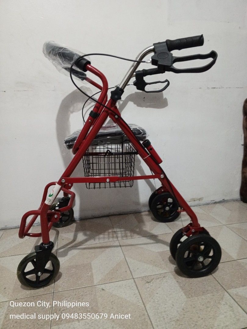 Adult ROLLATOR with footrest (Category: Other Assistive Aids) located in Quezon City. Submitted by velascoani41246 (Listing ID 1263371528, Image 3). Description: Solare brand same day delivery 🚚 pick up location Don Manuel Agregado St brgy Lourdes sta Mesa Heights Quezon city landmark WEN SHA SPA banawe St QC 09483550679 for fastest transaction.