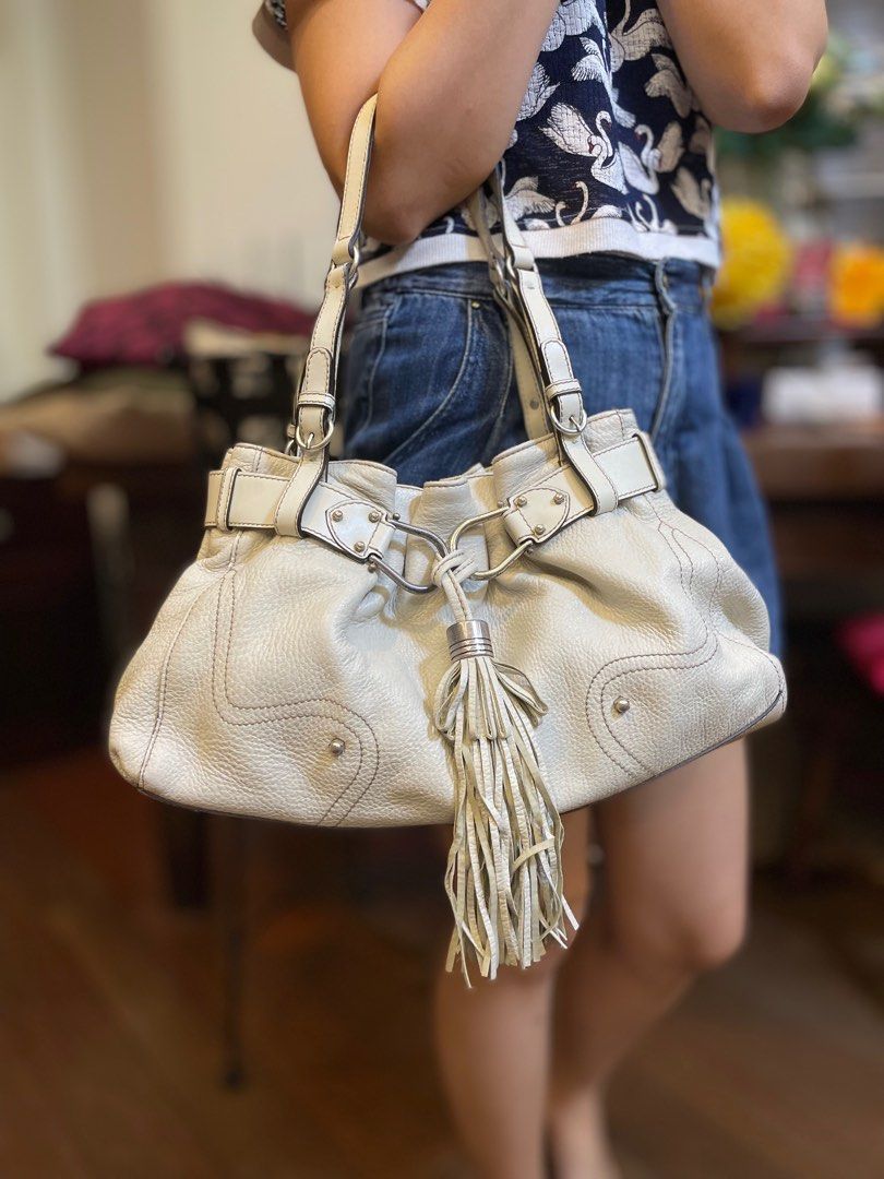 Vintage aigner leather hotsell purse