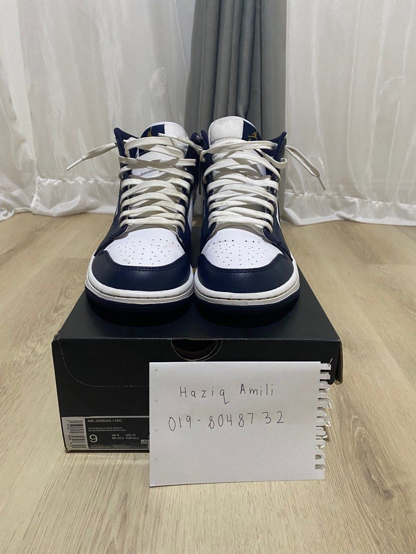 Jordan 1 obsidian mid online