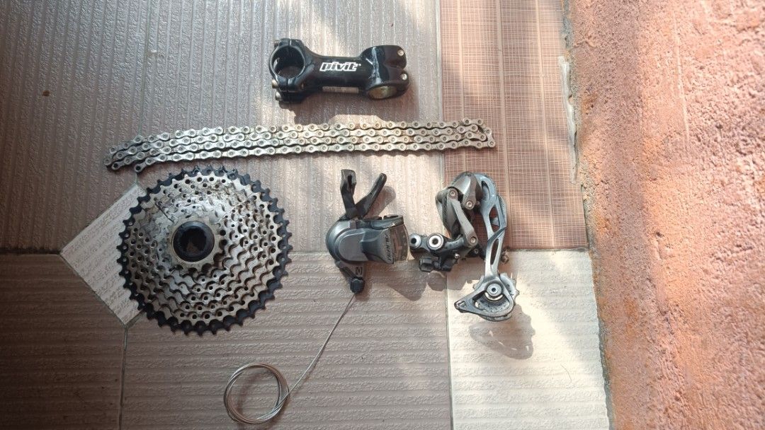 Mini cheap groupset alivio