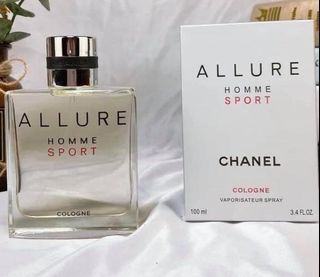 Chanel ALLURE HOMME SPORT Cologne For Men 3.4 fl oz / 100 ml Spray FRESH 