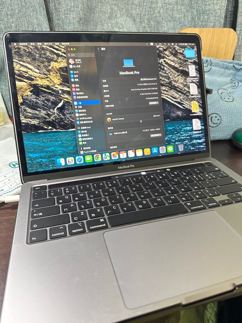 APPLE MacBook Pro 13吋1TB 記憶體8GB, 電腦及科技產品, 桌上電腦或