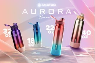 Aquaflask [Aurora Borealis Edition] 22oz, 32oz, 40oz