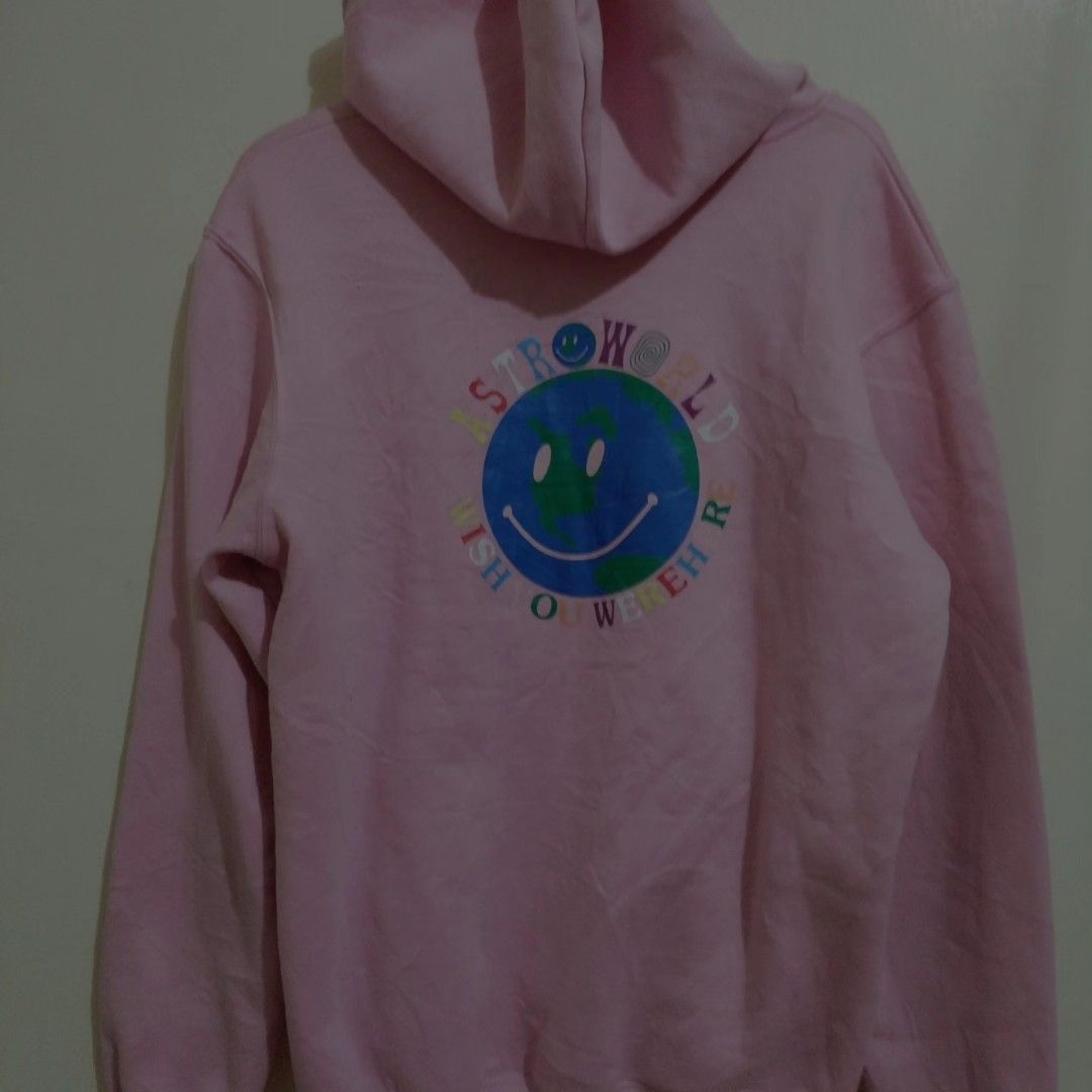 Astroworld pink hoodie online