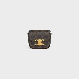 Celine Zip Around Chain Clutch Triomphe Coated Canvas at 1stDibs  wallet  on chain triomphe canvas in triomphe canvas and calfskin, celine triomphe  canvas wallet on chain, celine chain clutch