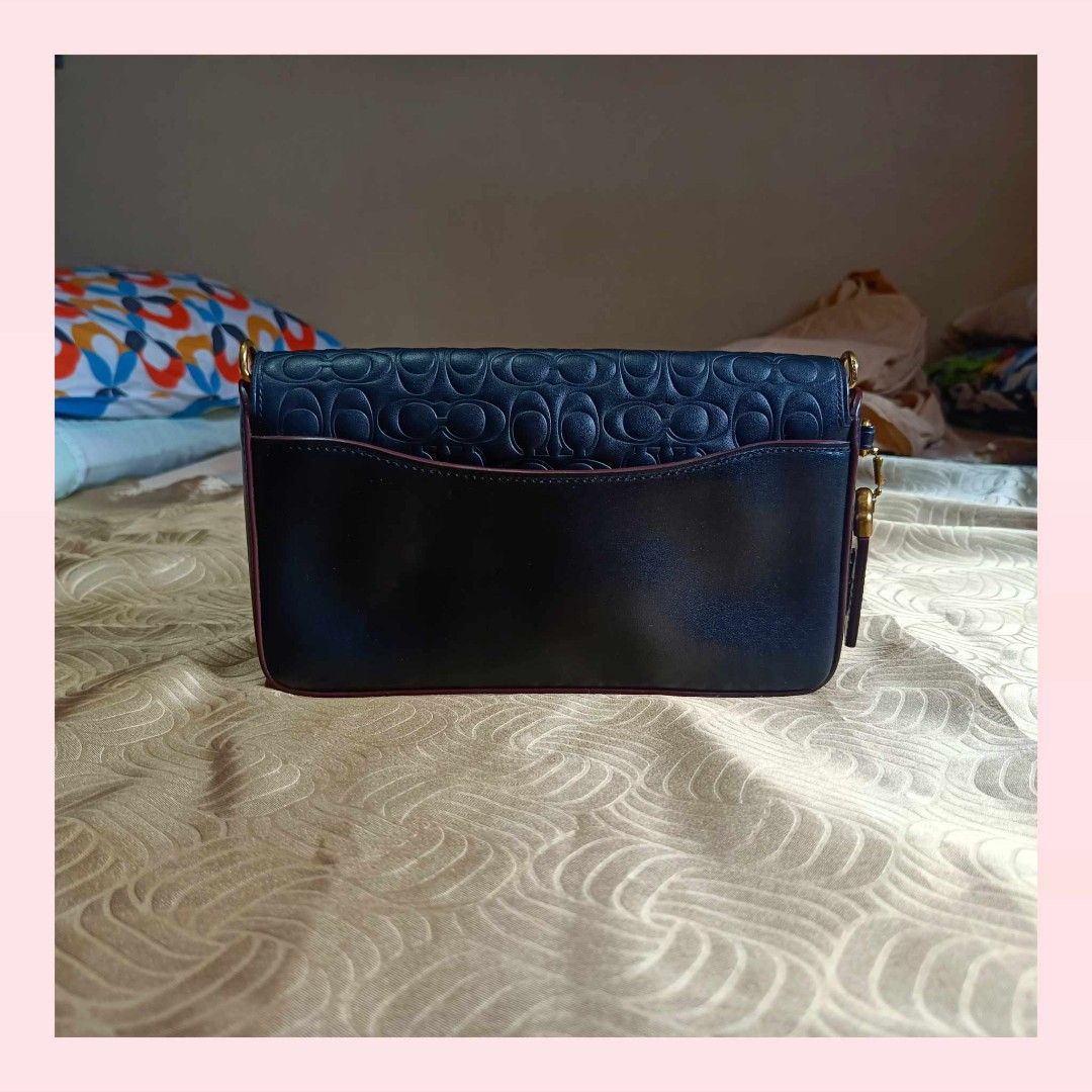 Authentic Coach Dinky Cross body Bag in Black 30427